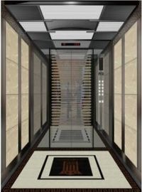 Shopping Mall Automatic Passenger Elevator , Fuji VVVF AC Control MRL Elevator