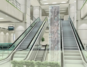 Fuji Subway Station Elevator Hairline 35 Degree Heavy Duty Escalator