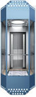 Shopping Center Observation Elevator Rated Capacity 450 - 1600KG