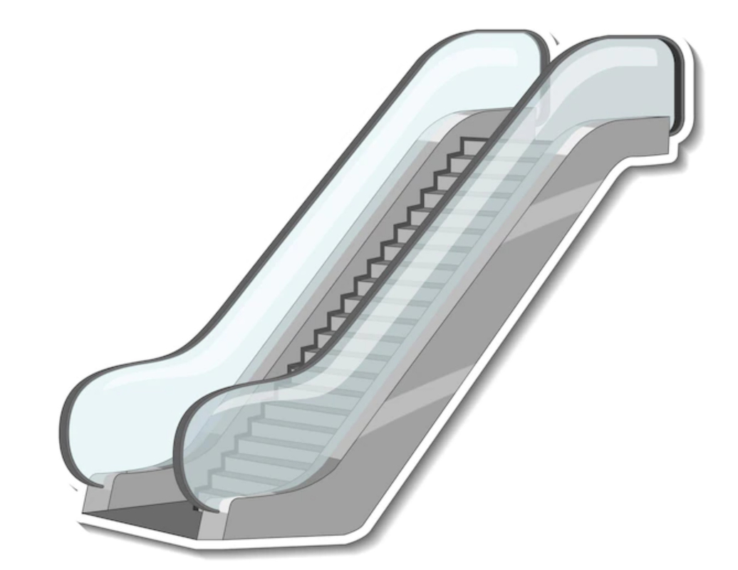 35 Degree 0.5 Speed Fuji Indoor Escalator Commercial Passenger Lifts