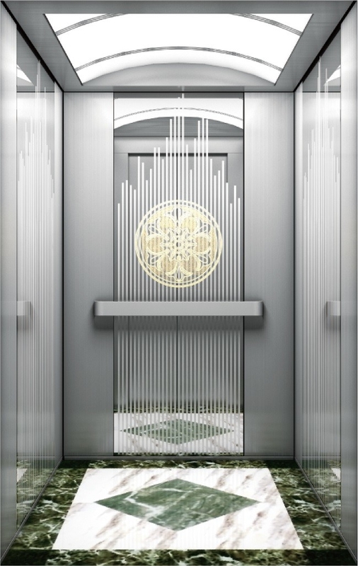 Hotel Machine Room Passenger Elevator Fuji Control System