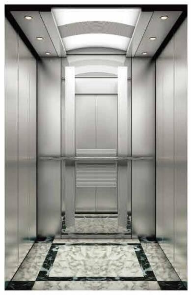 VVVF Drive Fuji Residential Traction Elevator Machine Room / MRL Type